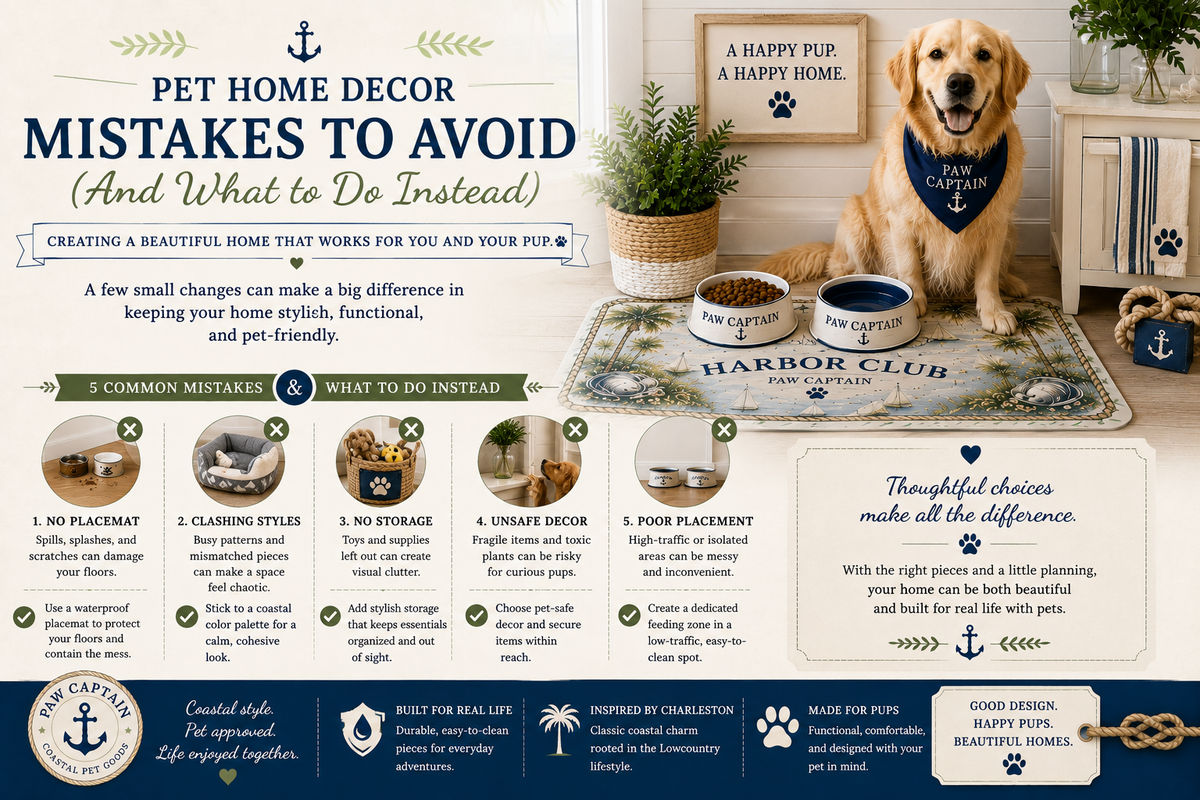 Oyster Shells, Palmettos, and Paws: The Story Behind Our Lowcountry Dining Mats