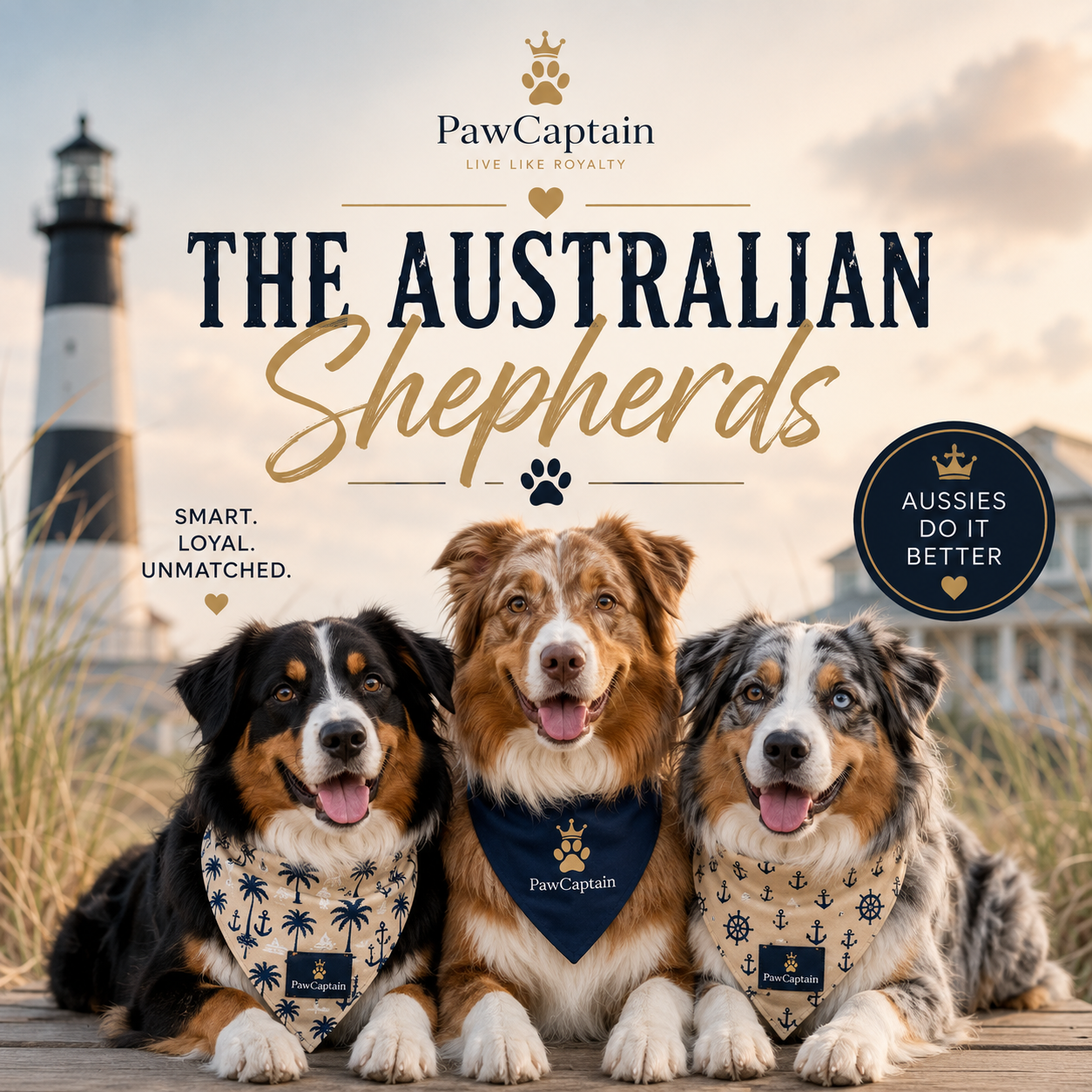 The Australian Shepherds