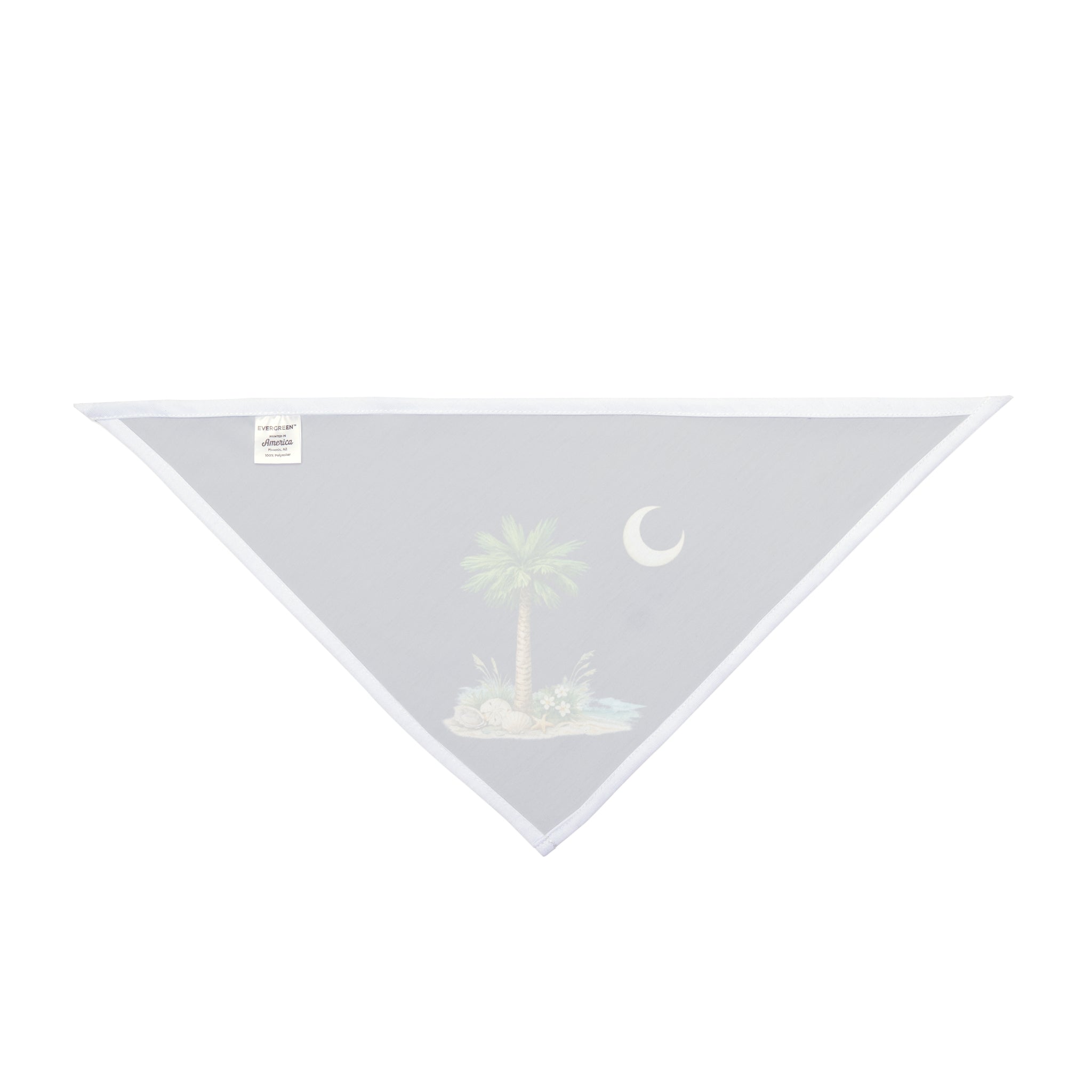 Palmetto State Dog Bandana | South Carolina Coastal Pet Bandana | Charleston Dog Scarf