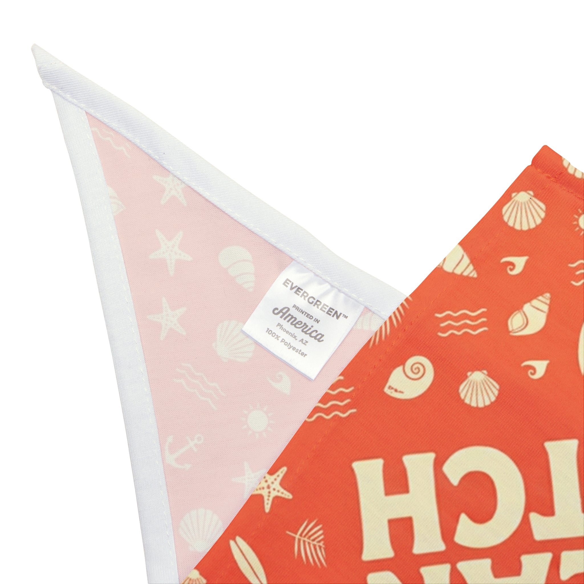 Ocean Watch Pet Bandana – Coral Sea Conservation Bandana for Dogs & Cats