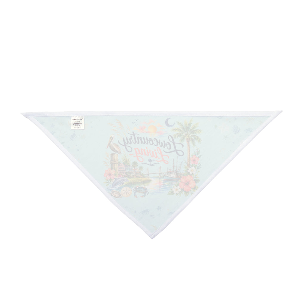 Lowcountry Living Dog Bandana | Charleston Coastal Pet Bandana | South Carolina Dog Scarf