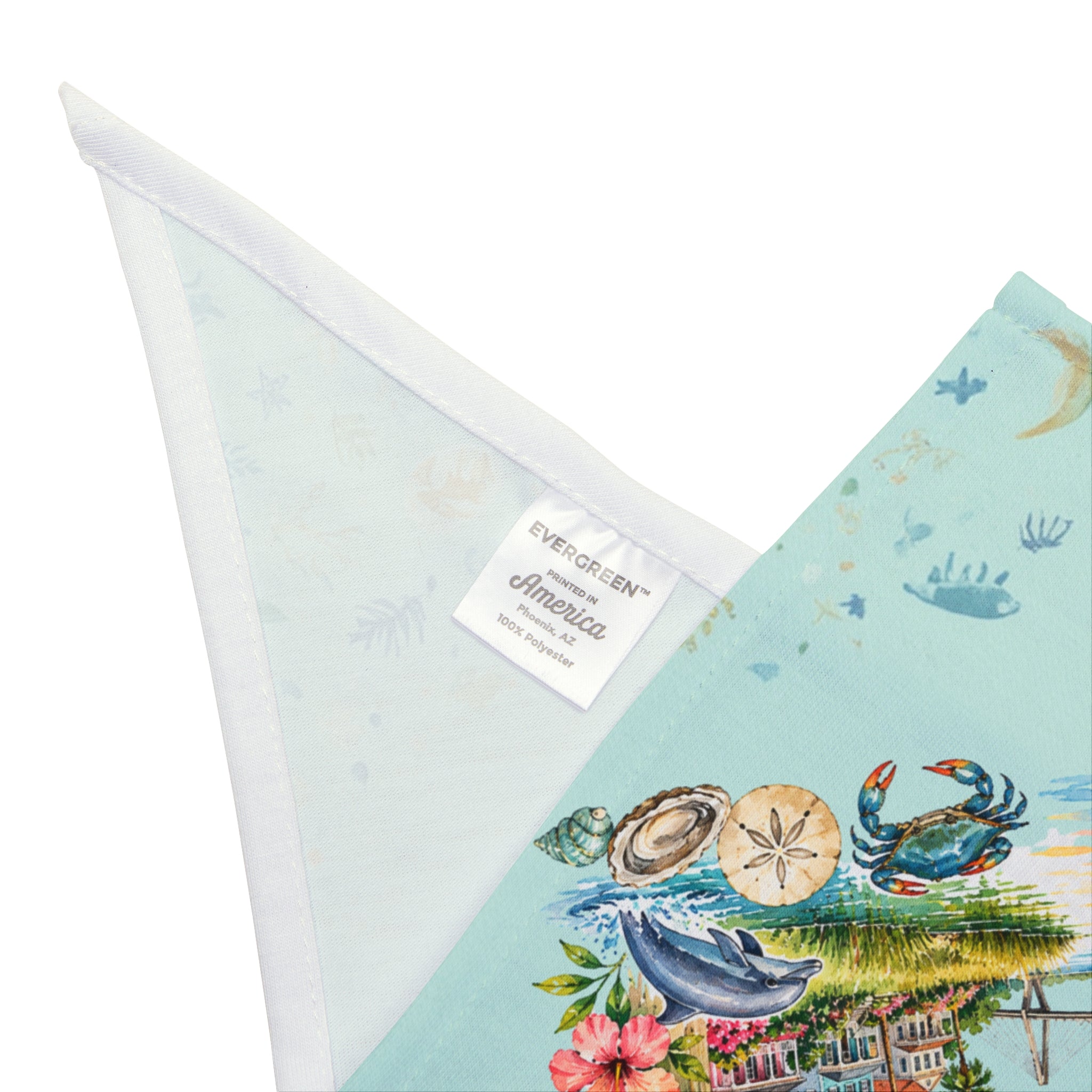 Lowcountry Living Dog Bandana | Charleston Coastal Pet Bandana | South Carolina Dog Scarf