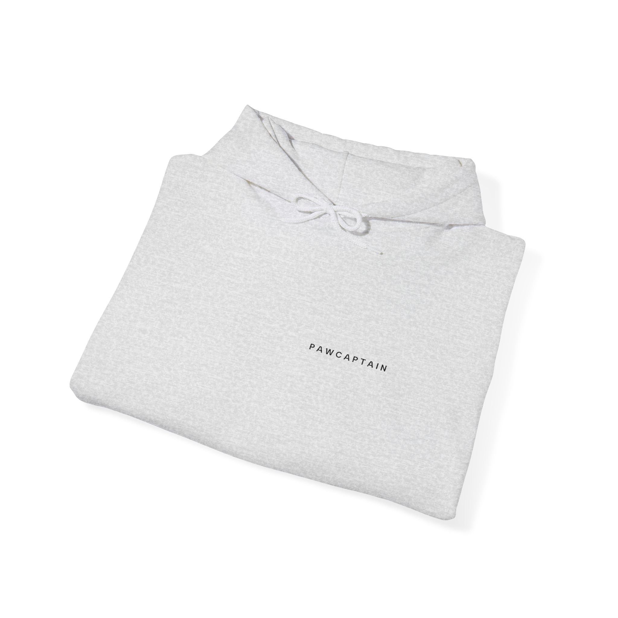 PawCaptain Minimal Embroidered Hoodie | Unisex Dog Lover Sweatshirt