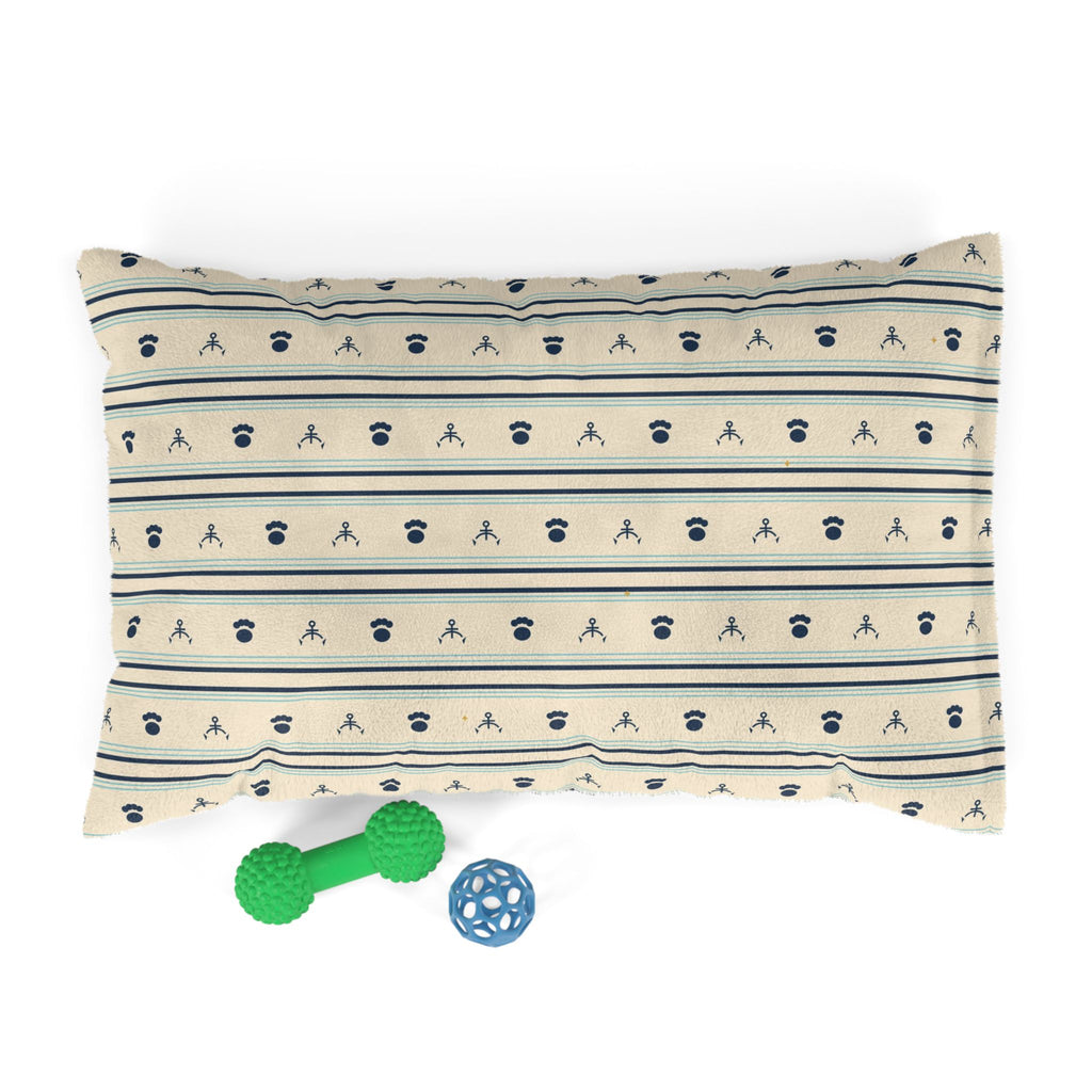 Lowcountry Stripe Dog Bed