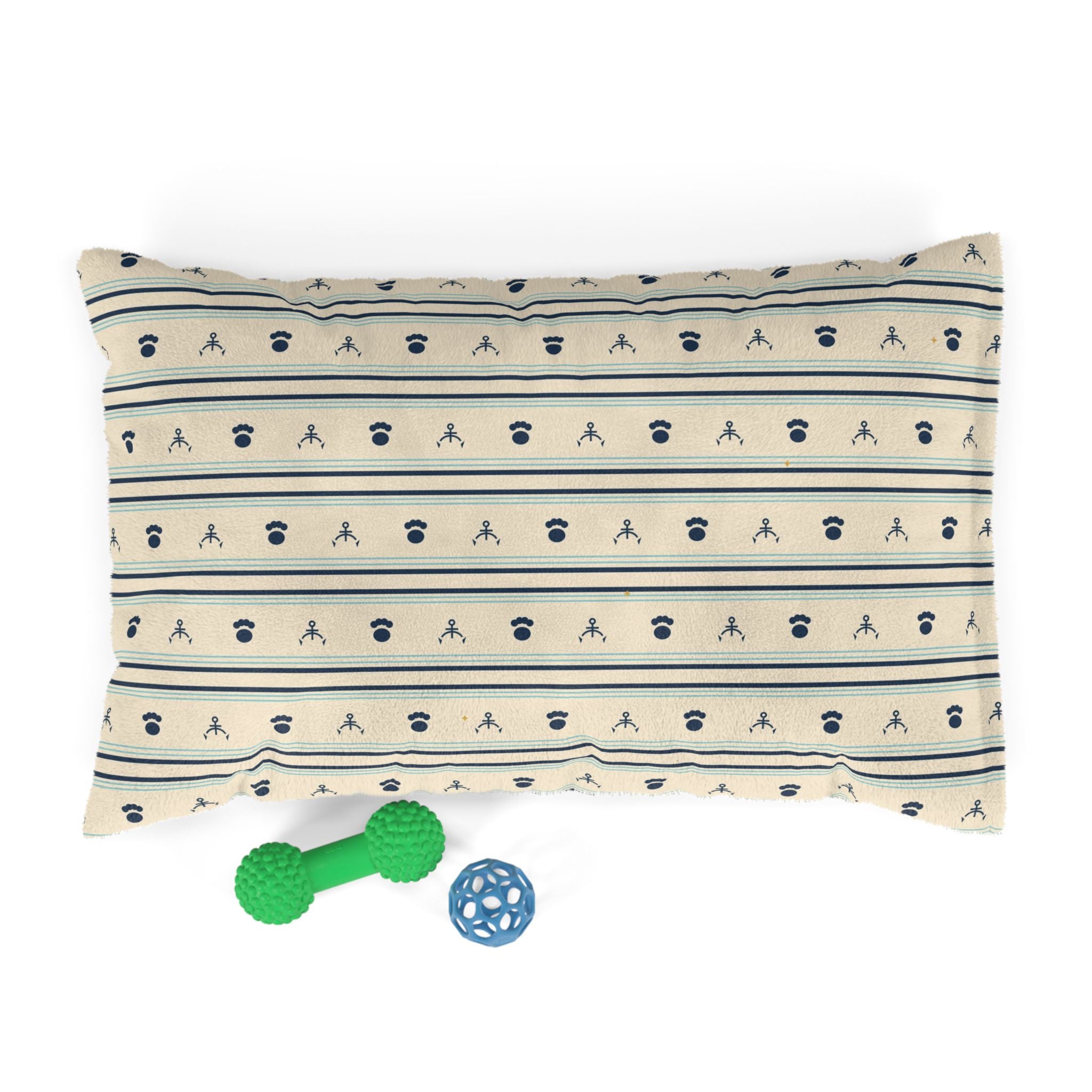 Lowcountry Stripe Dog Bed