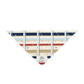 Sailcloth Check Stripe Dog Bandana