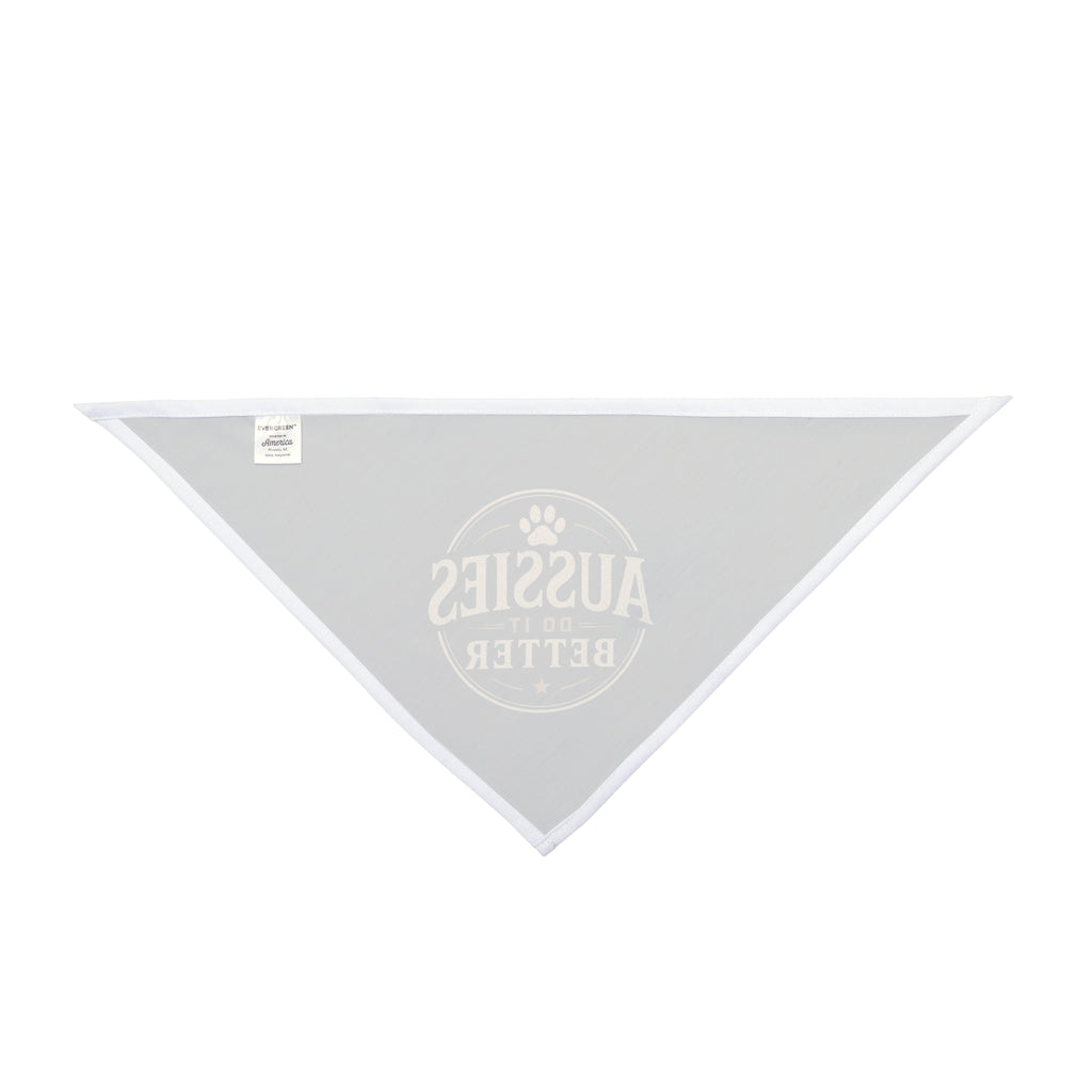 Aussies Do It Better Dog Bandana | Funny Australian Shepherd Pet Bandana