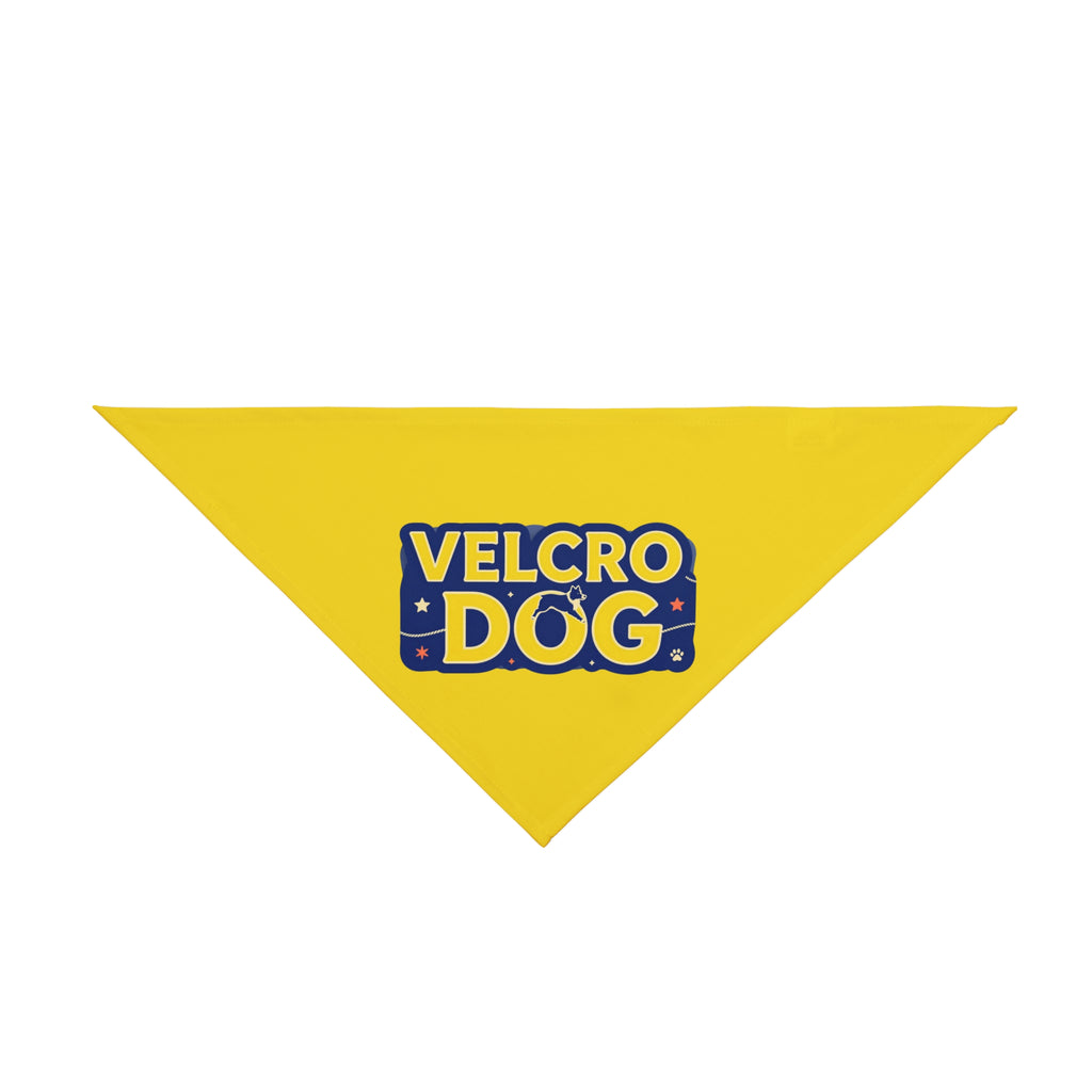 Velcro Dog Bandana | Funny Dog Bandana for Australian Shepherds & Loyal Dogs | Cute Pet Bandana