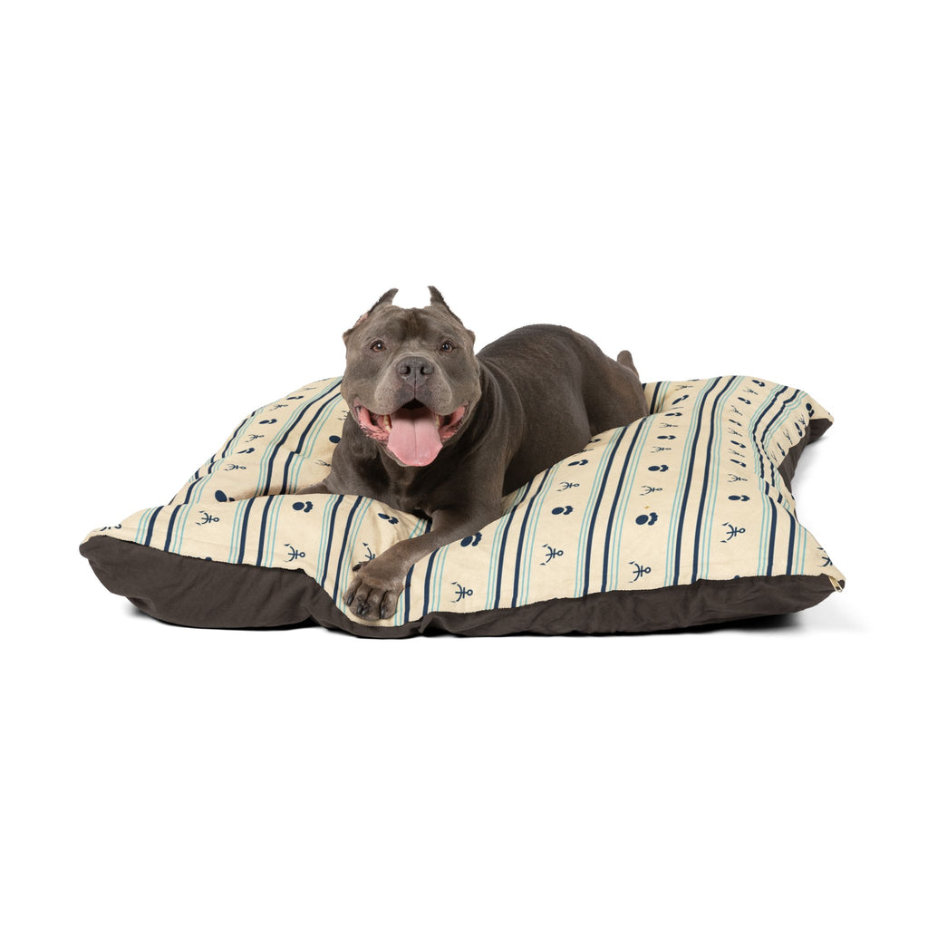 Lowcountry Stripe Dog Bed
