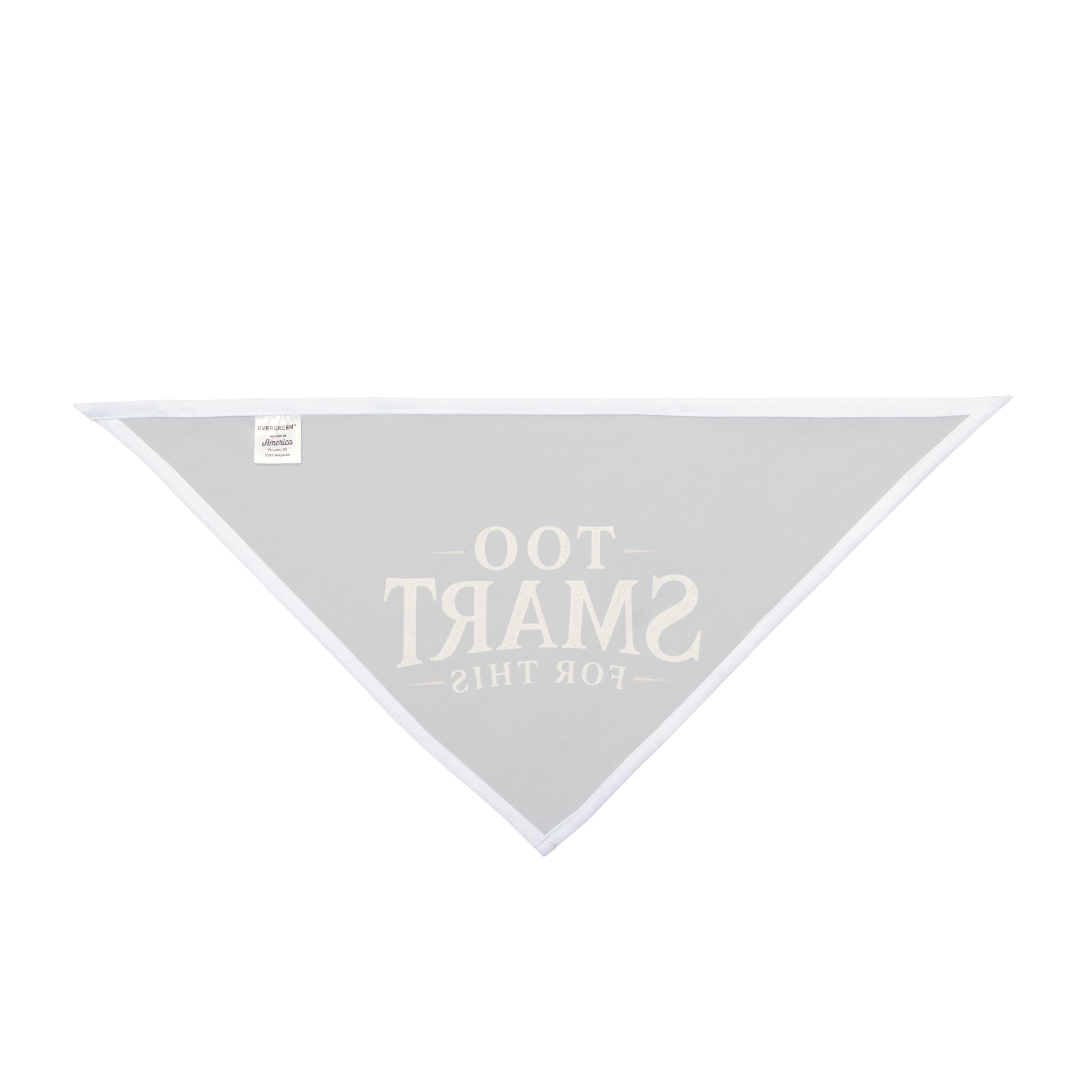 Funny Australian Shepherd Dog Bandana | Too Smart for This Pet Bandana
