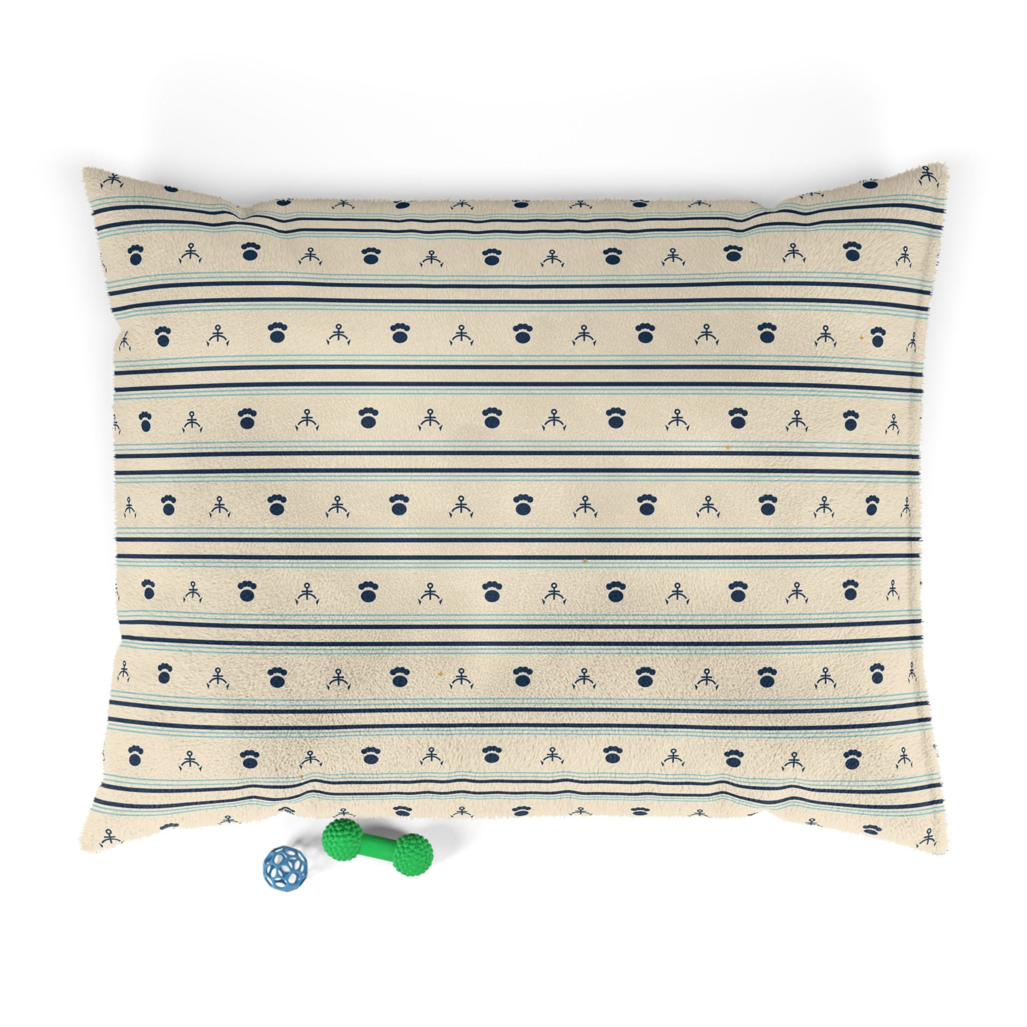 Lowcountry Stripe Dog Bed