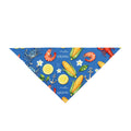 Lowcountry Seafood Boil Bandana  — Corn, Shrimp & Lemon Nautical Print for Dogs & Cats
