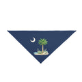 Palmetto State Dog Bandana | South Carolina Coastal Pet Bandana | Charleston Dog Scarf