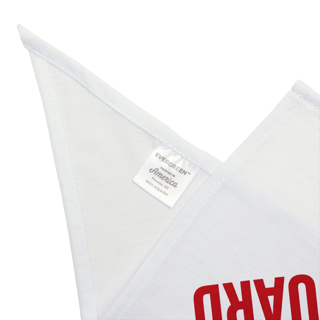 Lifeguard Pet Bandana — Red Cross Rescue Dog & Cat Triangle Scarf