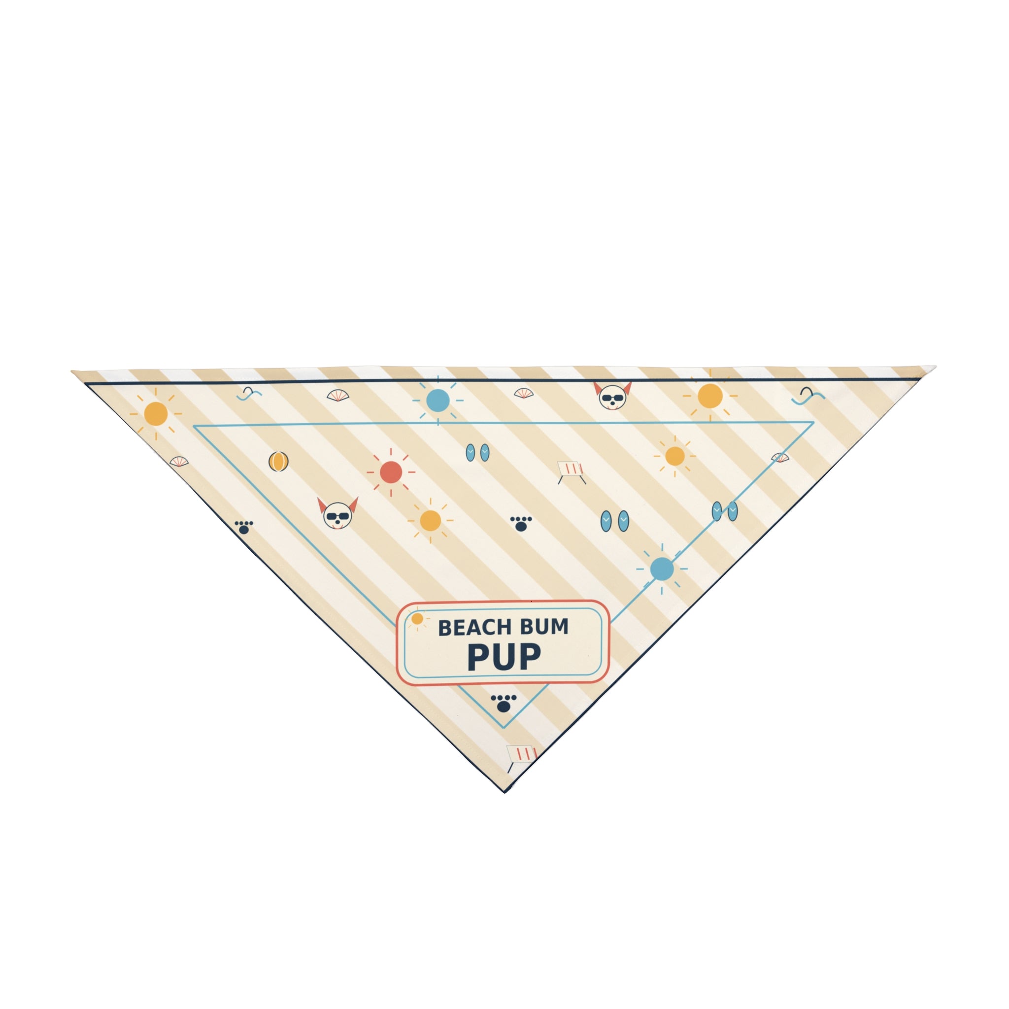 Beach Bum Pup Dog Bandana