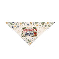 Life Is Merrier with an Aussie Dog Bandana | Australian Shepherd Christmas Bandana | Holiday Dog Bandana