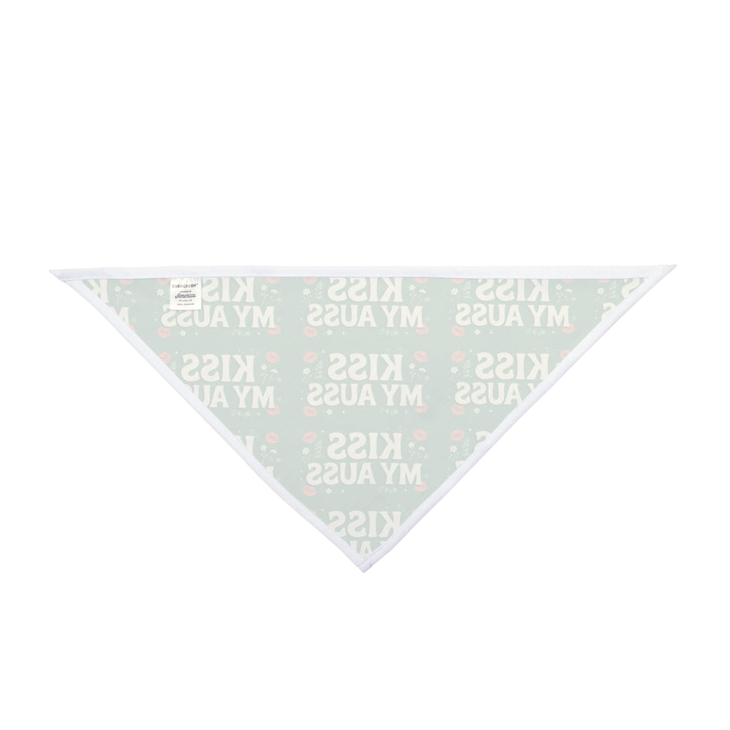 Kiss My Auss Australian Shepherd Dog Bandana | Funny Aussie Dog Bandana