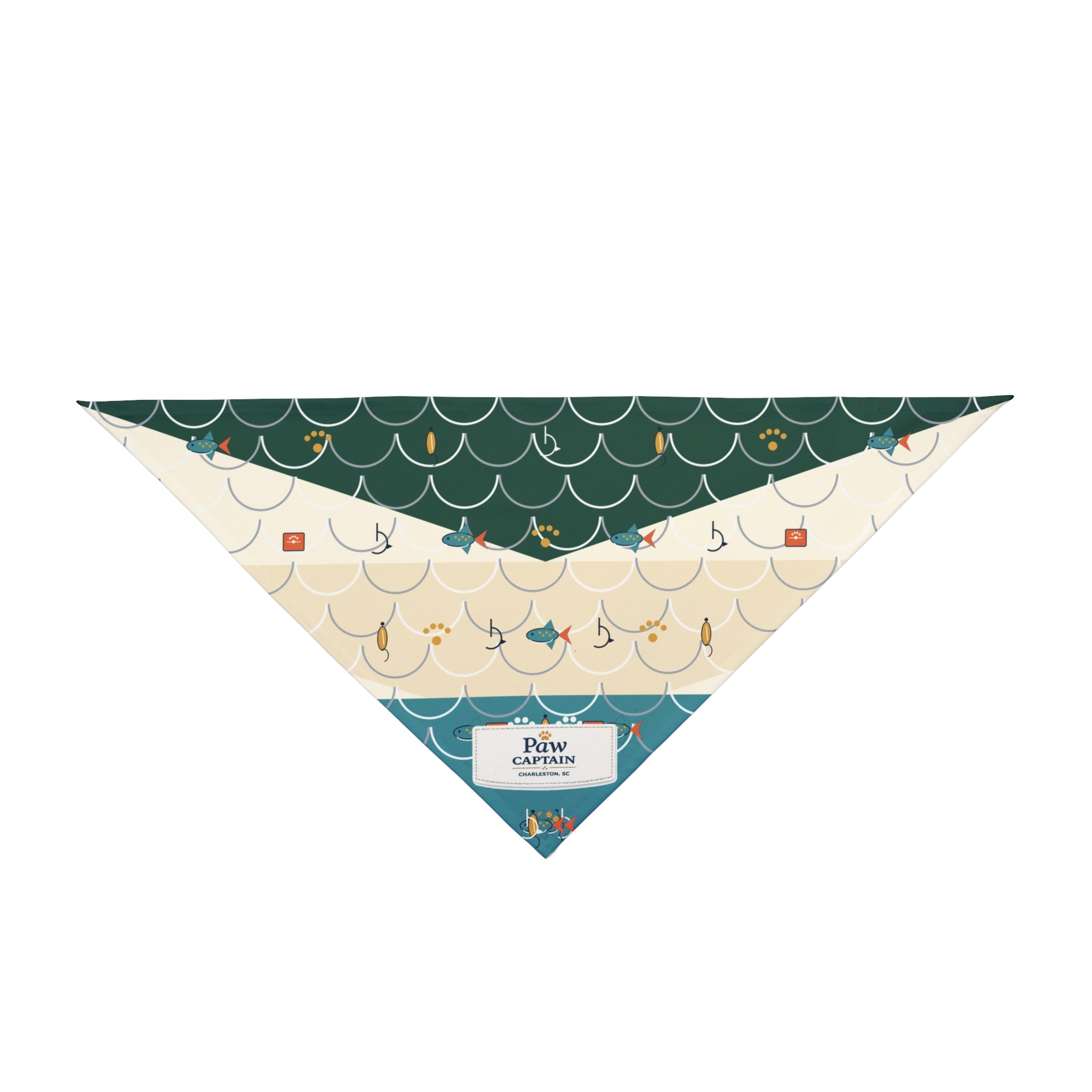 Trusty Trout Co. Dog Bandana