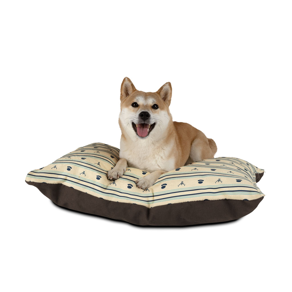 Lowcountry Stripe Dog Bed