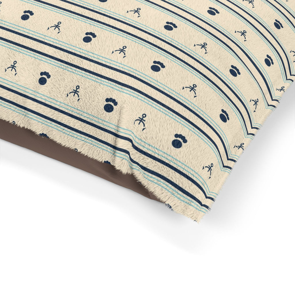 Lowcountry Stripe Dog Bed