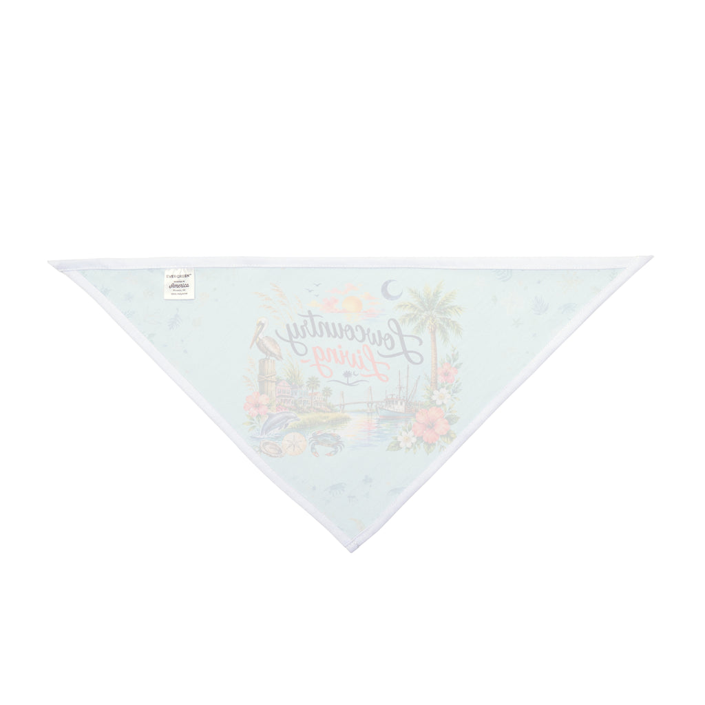 Lowcountry Living Dog Bandana | Charleston Coastal Pet Bandana | South Carolina Dog Scarf