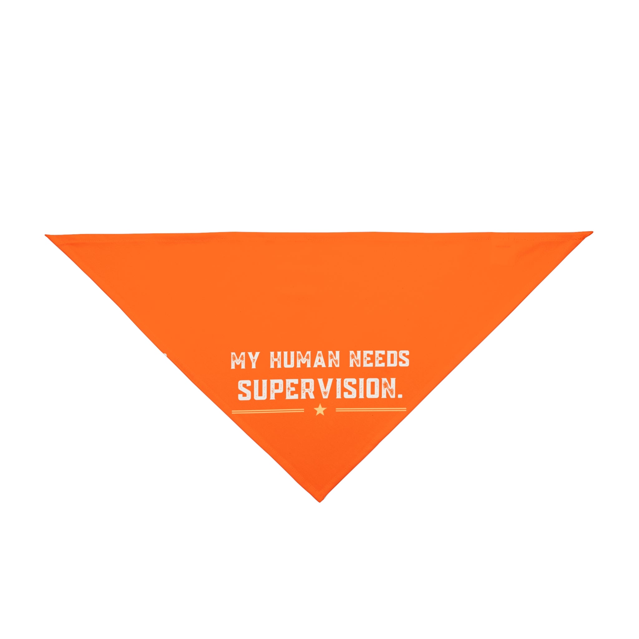 My Human Needs Supervision Dog Bandana | Funny Australian Shepherd Pet Bandana