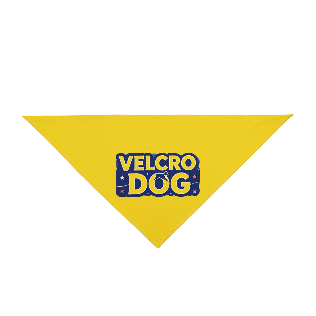 Velcro Dog Bandana | Funny Dog Bandana for Australian Shepherds & Loyal Dogs | Cute Pet Bandana