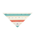 Seaside Cabana Stripe Dog Bandana