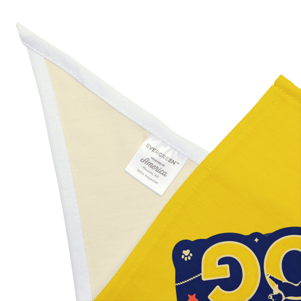 Velcro Dog Bandana | Funny Dog Bandana for Australian Shepherds & Loyal Dogs | Cute Pet Bandana