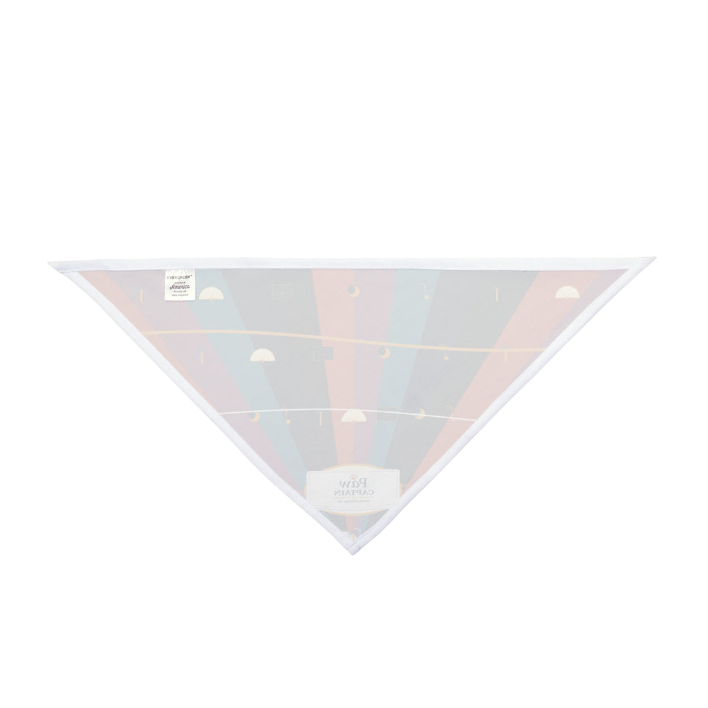 Midnight Palmetto Jazz Dog Bandana