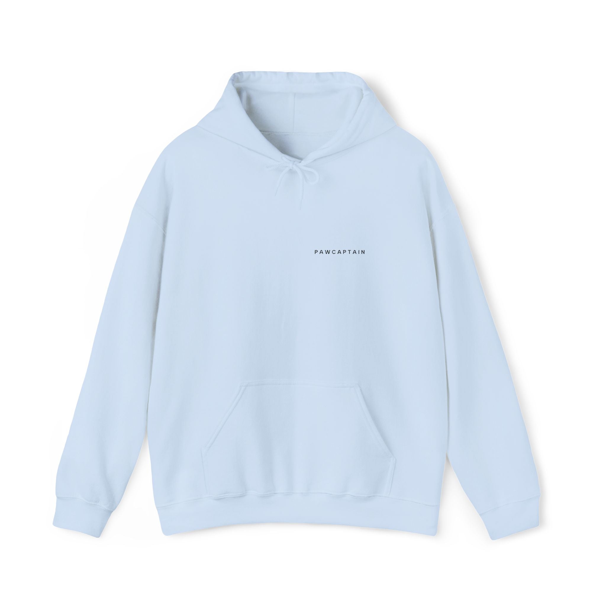 PawCaptain Minimal Embroidered Hoodie | Unisex Dog Lover Sweatshirt