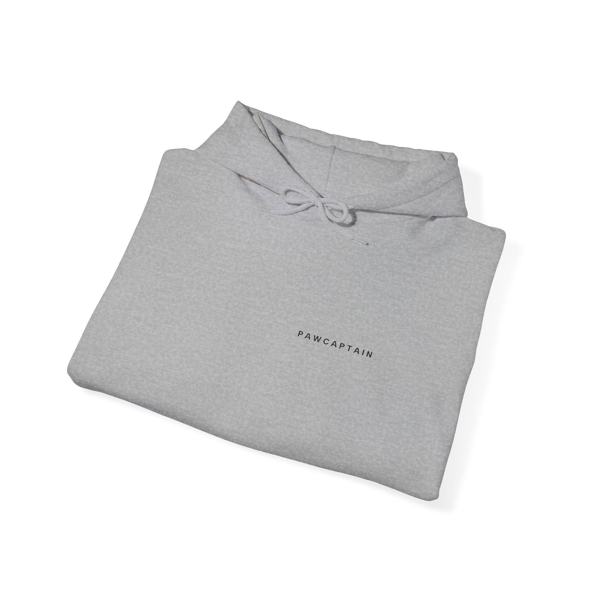 PawCaptain Minimal Embroidered Hoodie | Unisex Dog Lover Sweatshirt