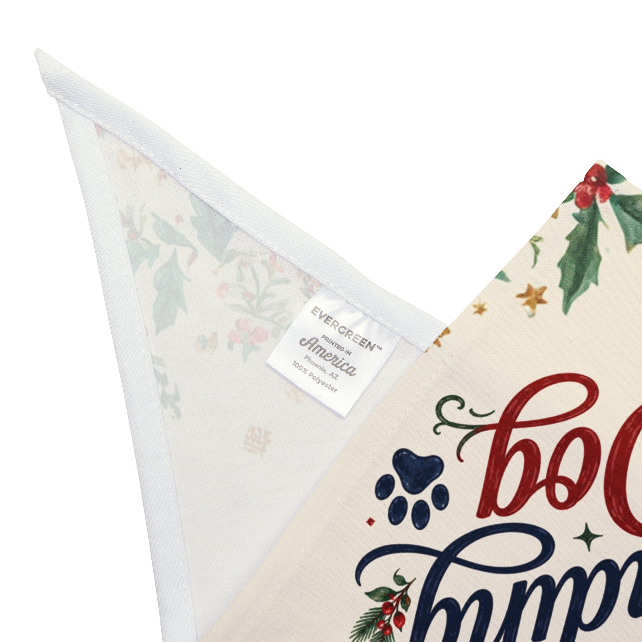 Santa's Favorite Herding Dog Bandana | Christmas Dog Bandana for Australian Shepherds & Herding Breeds