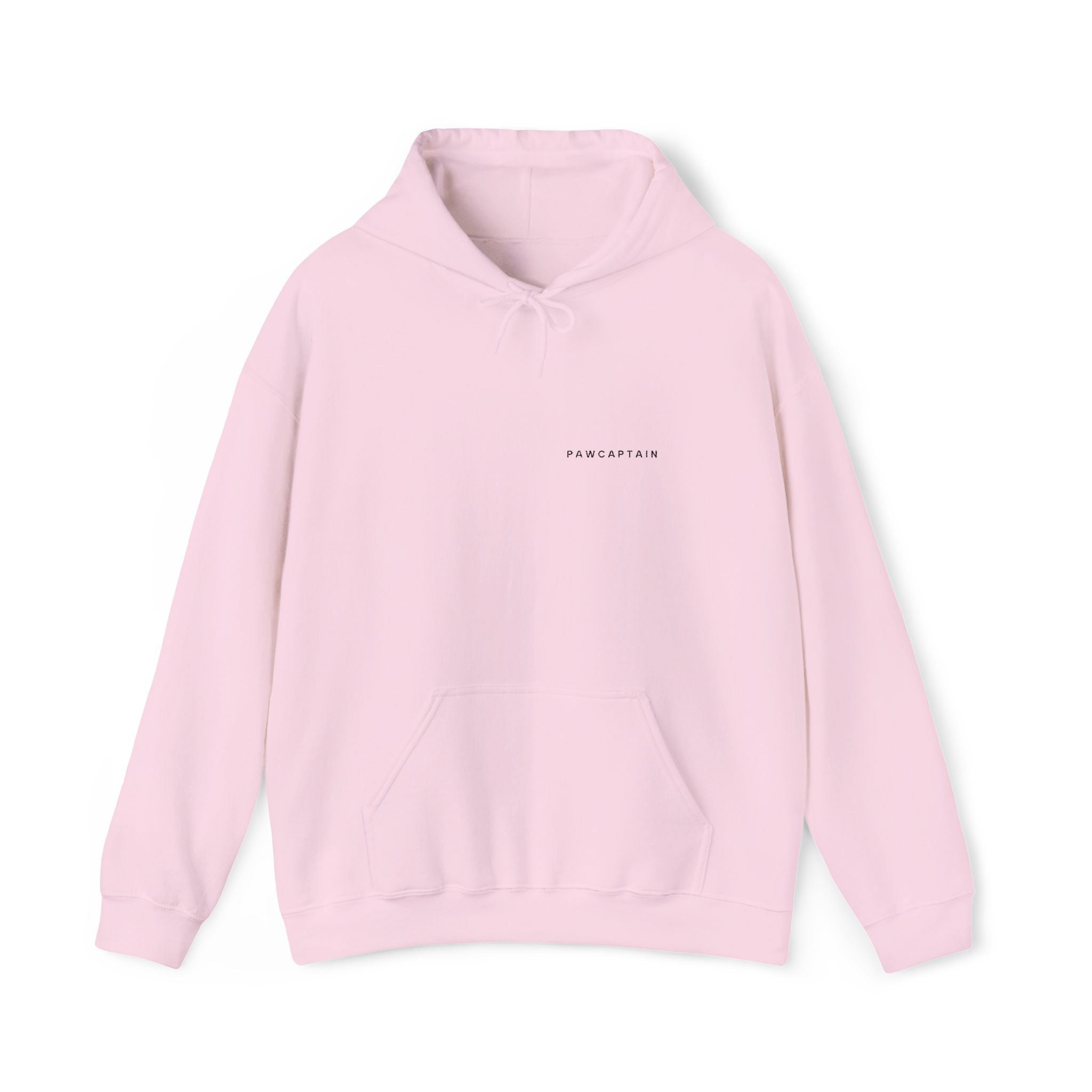 PawCaptain Minimal Embroidered Hoodie | Unisex Dog Lover Sweatshirt