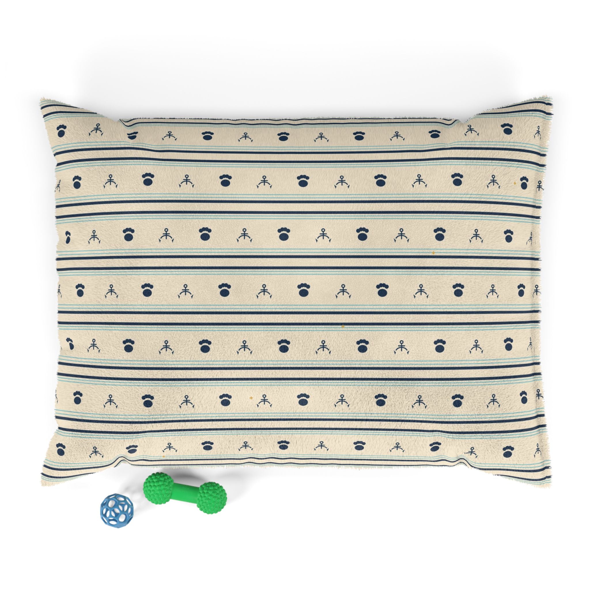 Lowcountry Stripe Dog Bed