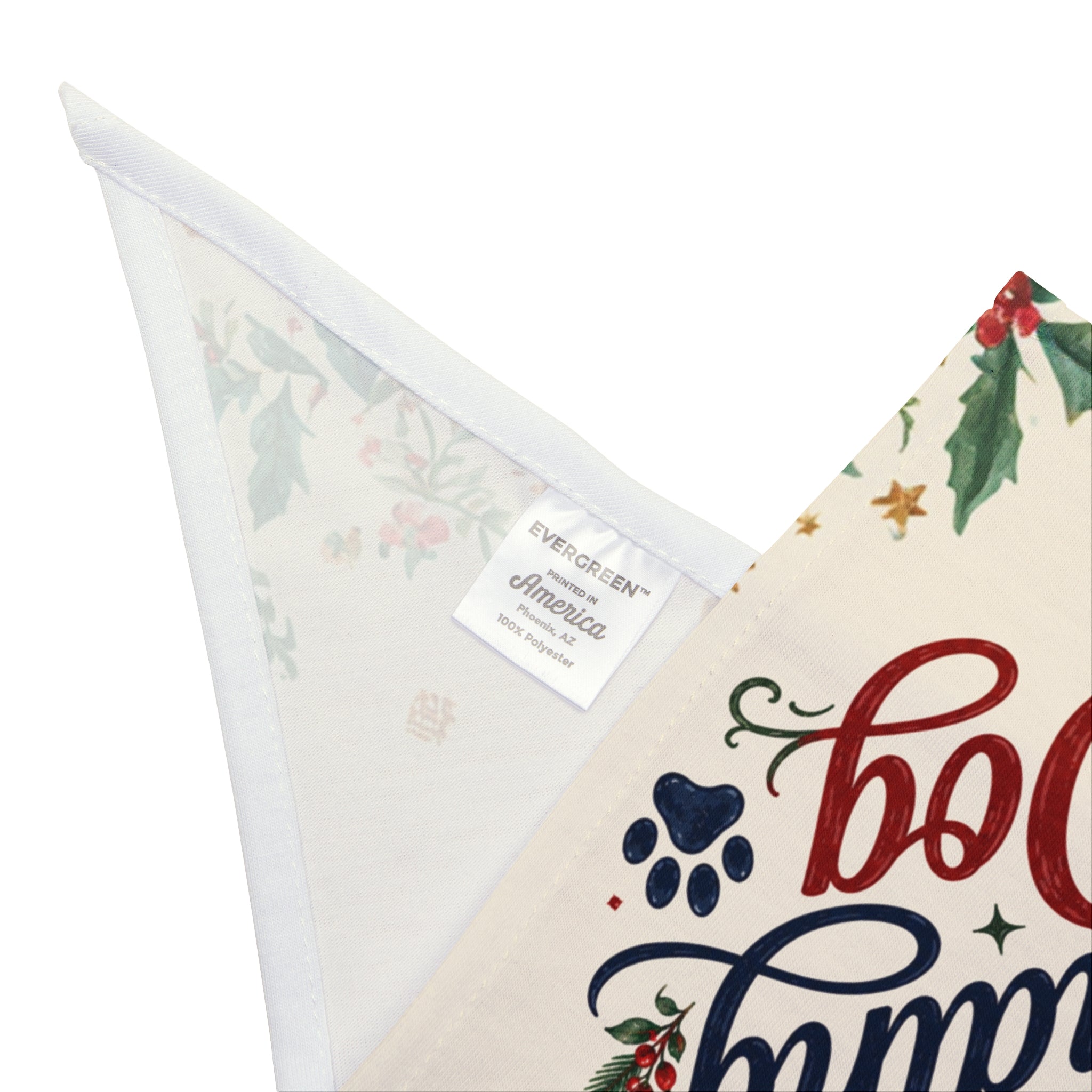 Santa's Favorite Herding Dog Bandana | Christmas Dog Bandana for Australian Shepherds & Herding Breeds