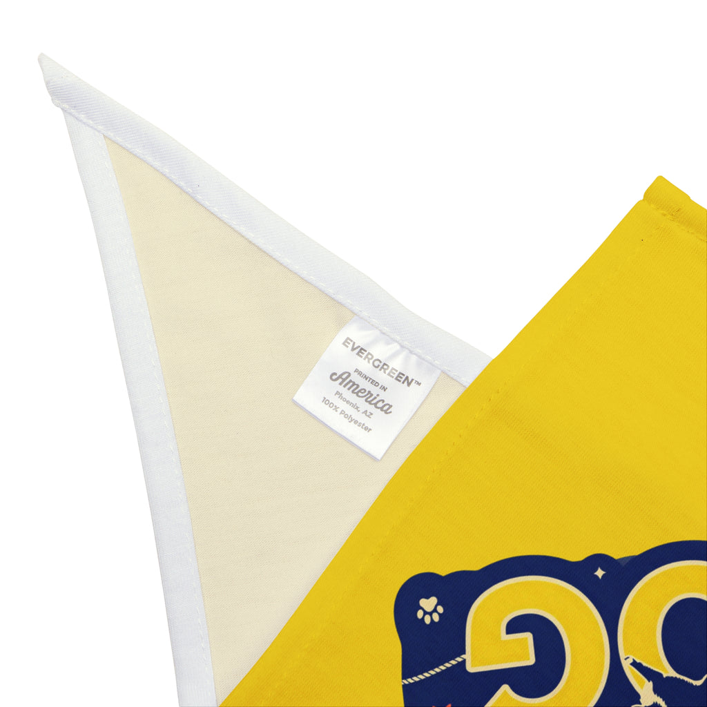 Velcro Dog Bandana | Funny Dog Bandana for Australian Shepherds & Loyal Dogs | Cute Pet Bandana