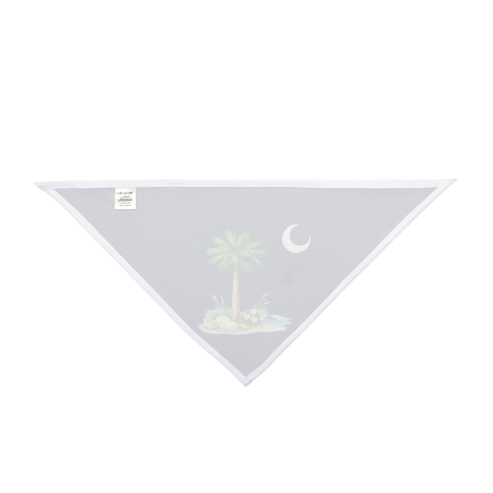 Palmetto State Dog Bandana | South Carolina Coastal Pet Bandana | Charleston Dog Scarf