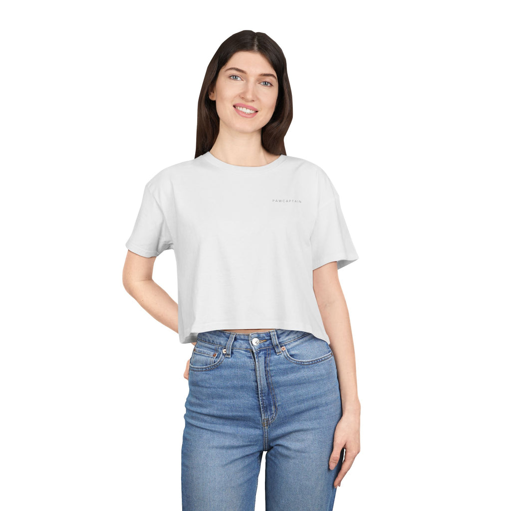 Coastal Bow Club Crop Tee