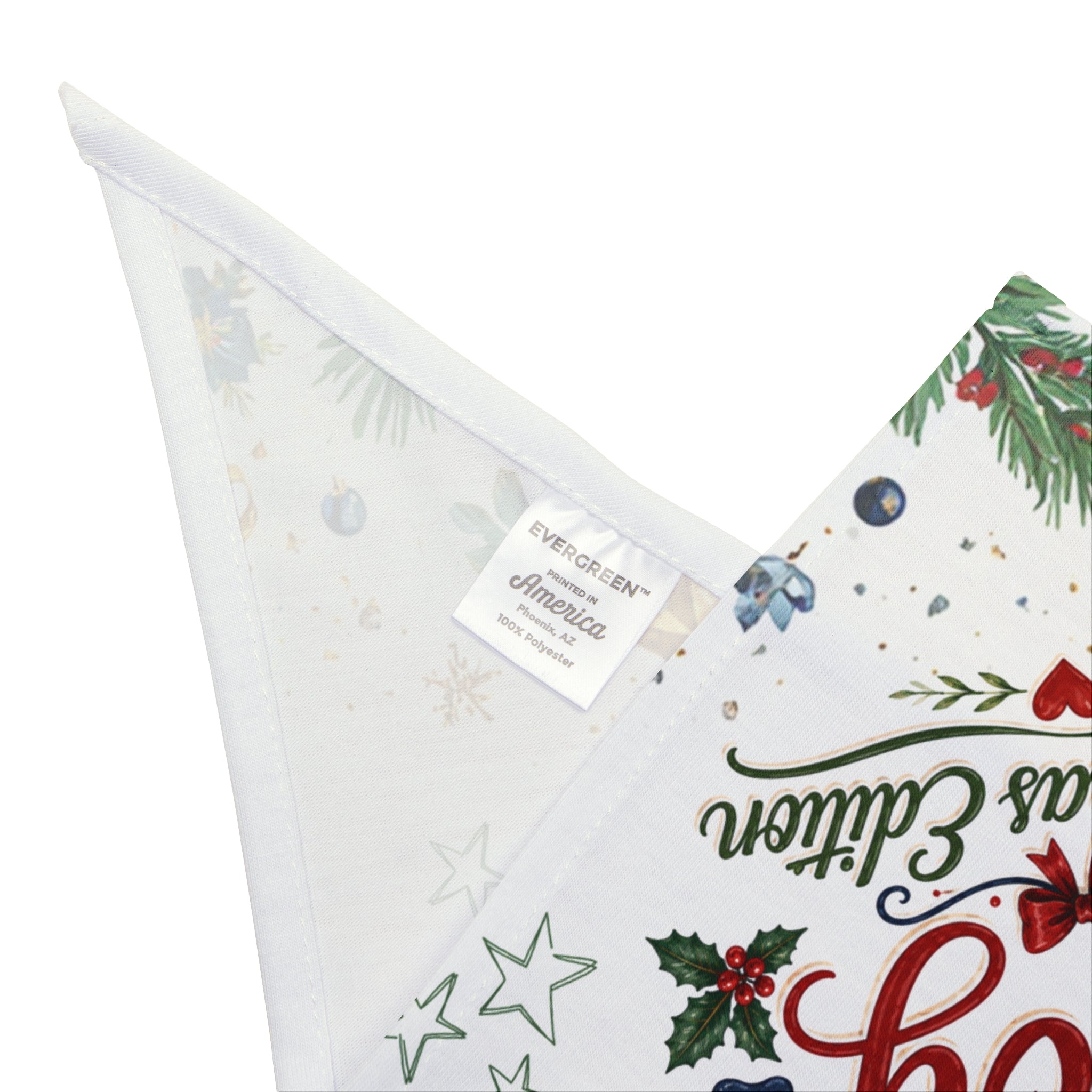 Velcro Dog Christmas Edition Bandana | Funny Christmas Dog Bandana | Holiday Pet Bandana