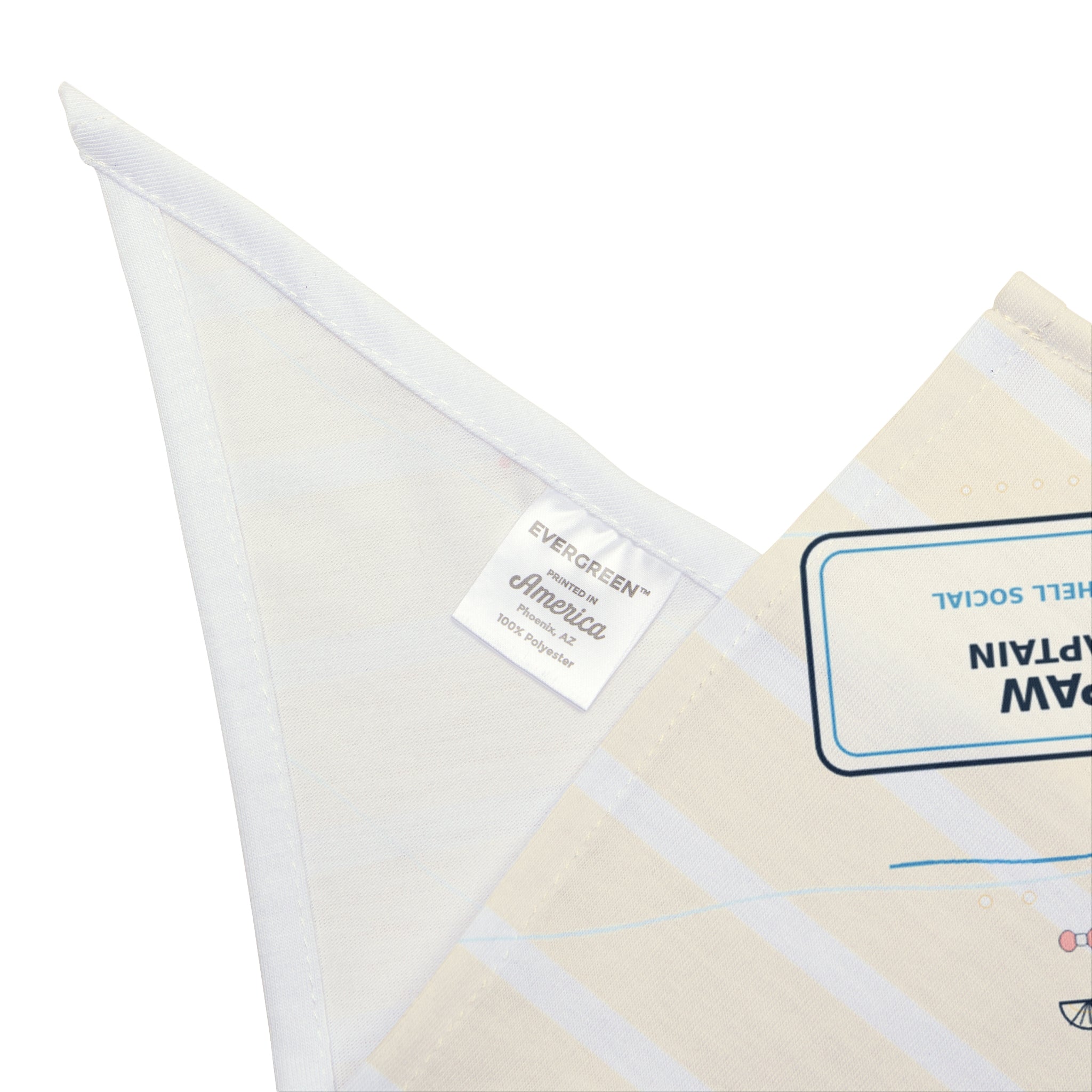 Seashell Social Club Dog Bandana