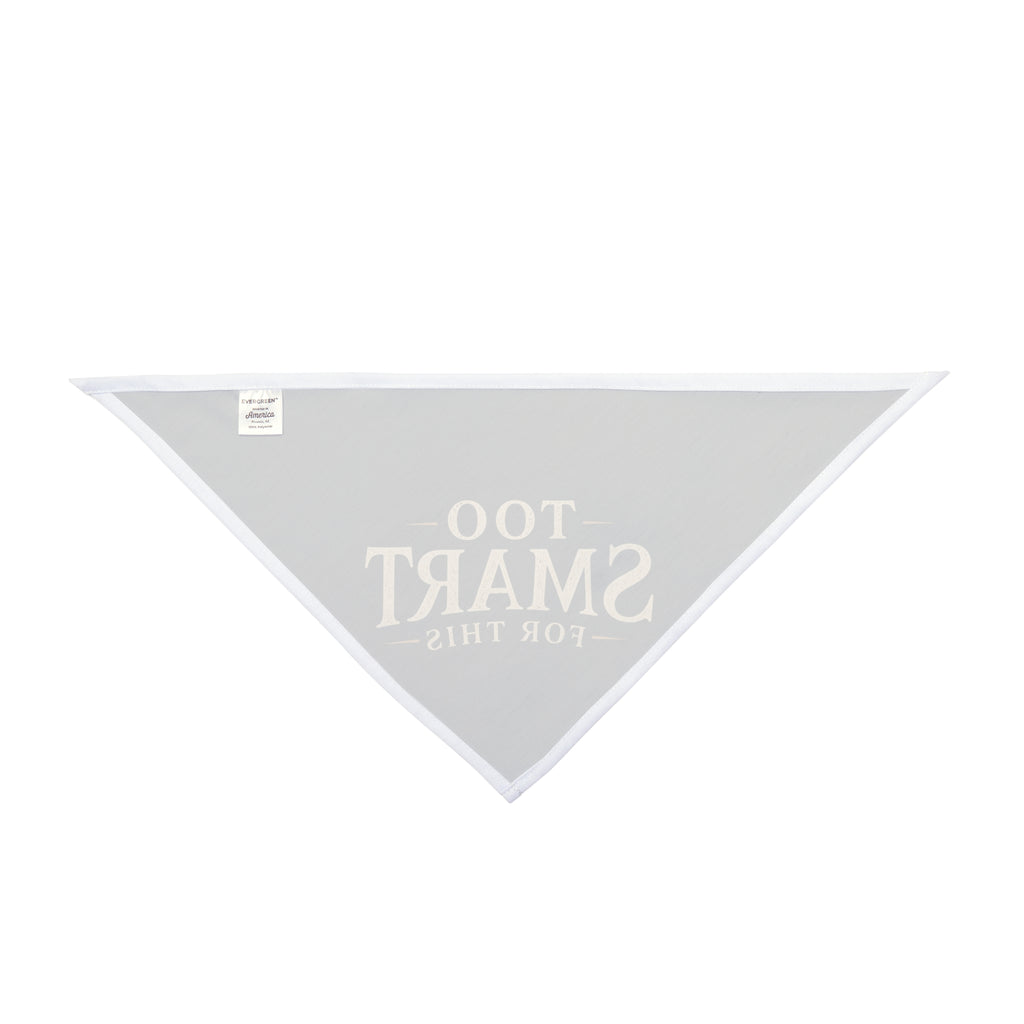 Funny Australian Shepherd Dog Bandana | Too Smart for This Pet Bandana