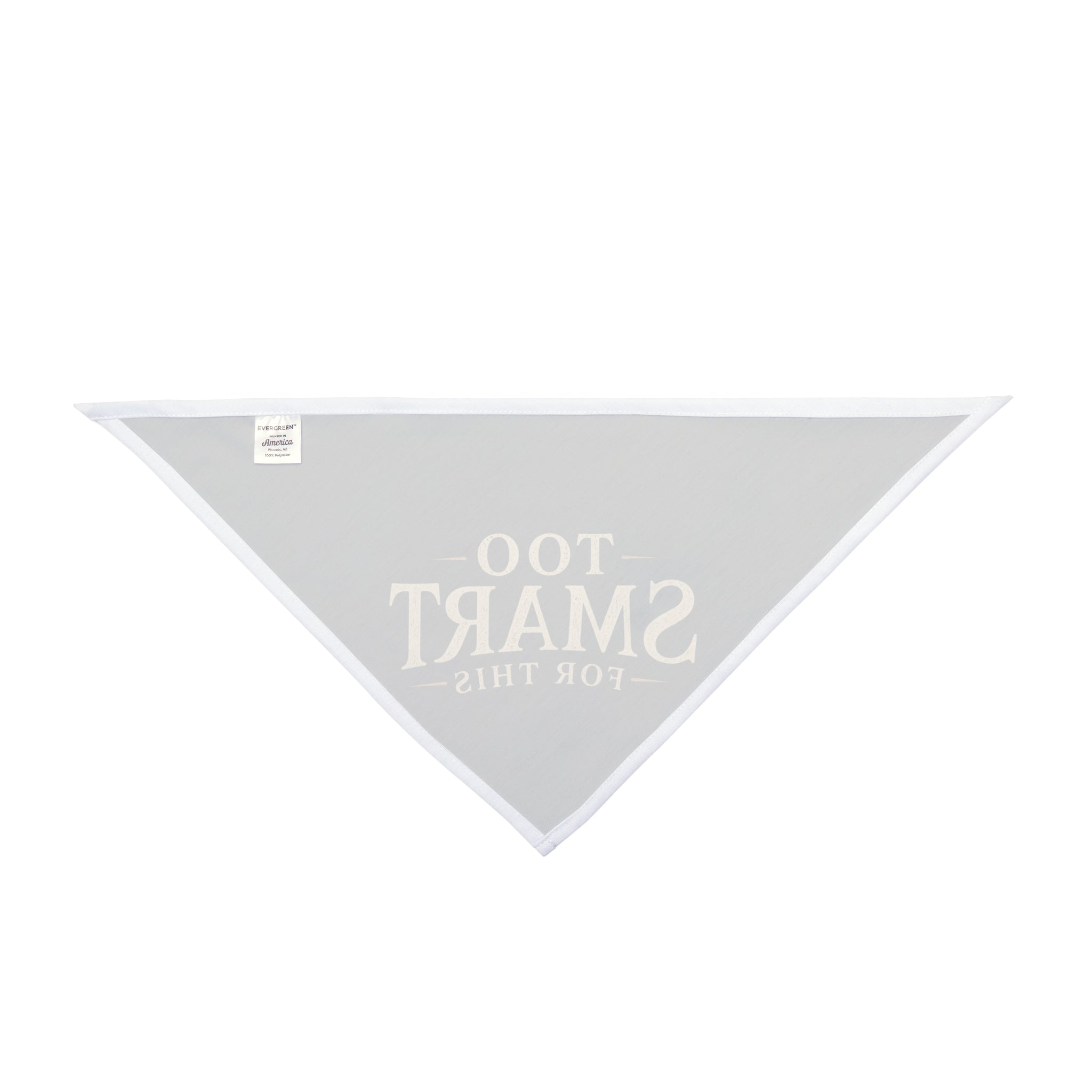 Funny Australian Shepherd Dog Bandana | Too Smart for This Pet Bandana