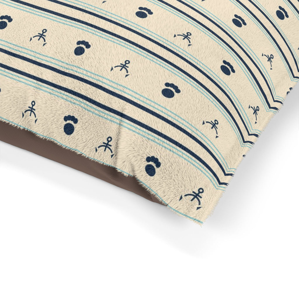Lowcountry Stripe Dog Bed