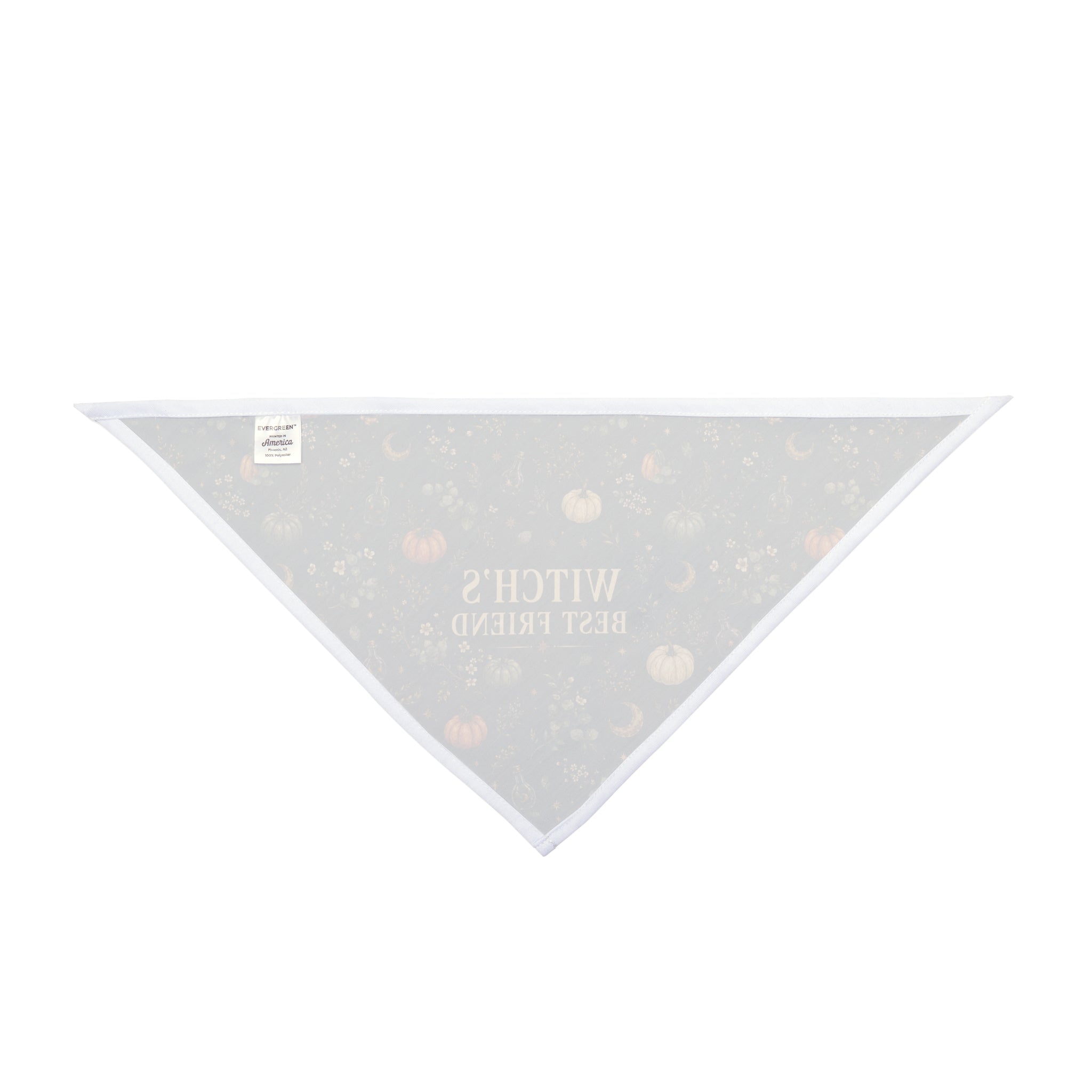 Witch's Best Friend Halloween Dog Bandana | Spooky Dog Mom Pet Bandana