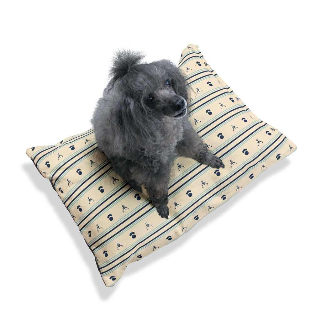 Lowcountry Stripe Dog Bed